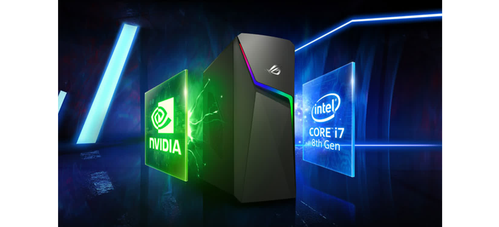 PC Asus ROG Strix GL10CS (i5-9400/8GB RAM/512GB SSD/RTX 2060/Win 10 (GL10CS-VN023T)