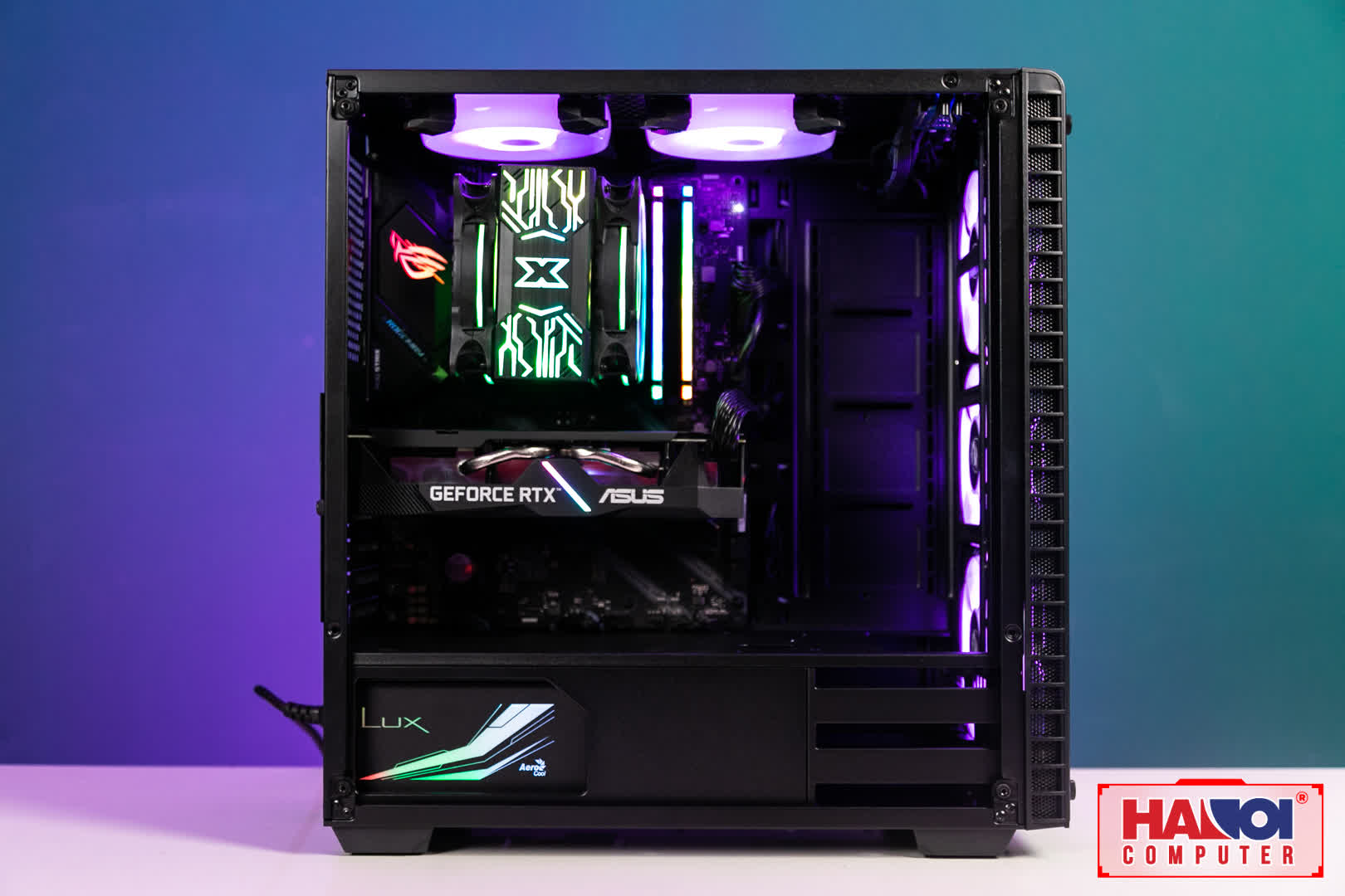 PC GAMING FALCON 018 (i5 10400/B460/16GB RAM/250GB SSD/RTX 2060 SUPER/650W/TẢN WINDPOWER/RGB)