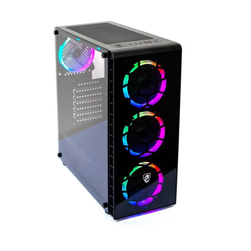 PC GAMING FALCON 033 (I5 10400/B460M/16GB RAM/500GB SSD/GTX 1660 Supper/500W/Tản CR1000GT/RGB)