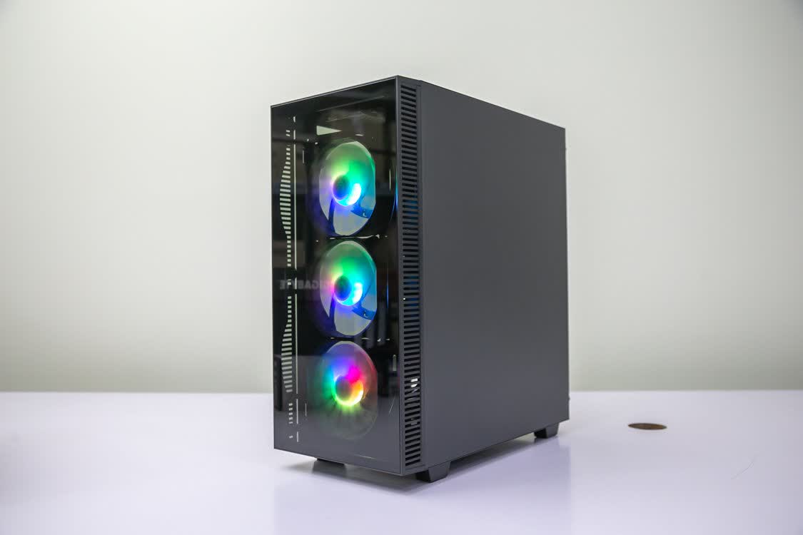 PC GAMING SHARK 008 (I3 9100F/H310/8GB RAM/RX 570/450W/Tản T400i/RGB)