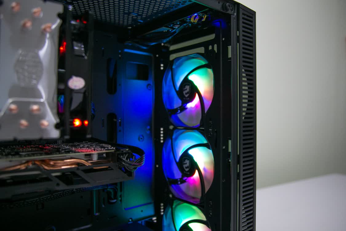 PC GAMING SHARK 008 (I3 9100F/H310/8GB RAM/RX 570/450W/Tản T400i/RGB)