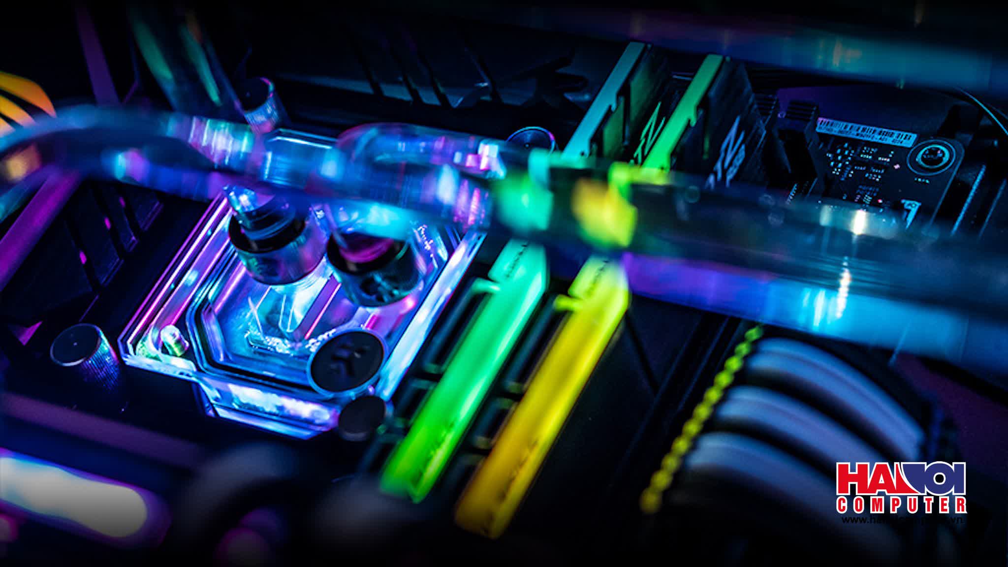 PC HNC ENTHUSIAST WATERCOOLING- GAMING LIMITED E2 (I7 9700K/Z390/16GB RAM/500GB SSD/RTX 2080/850W/RGB)