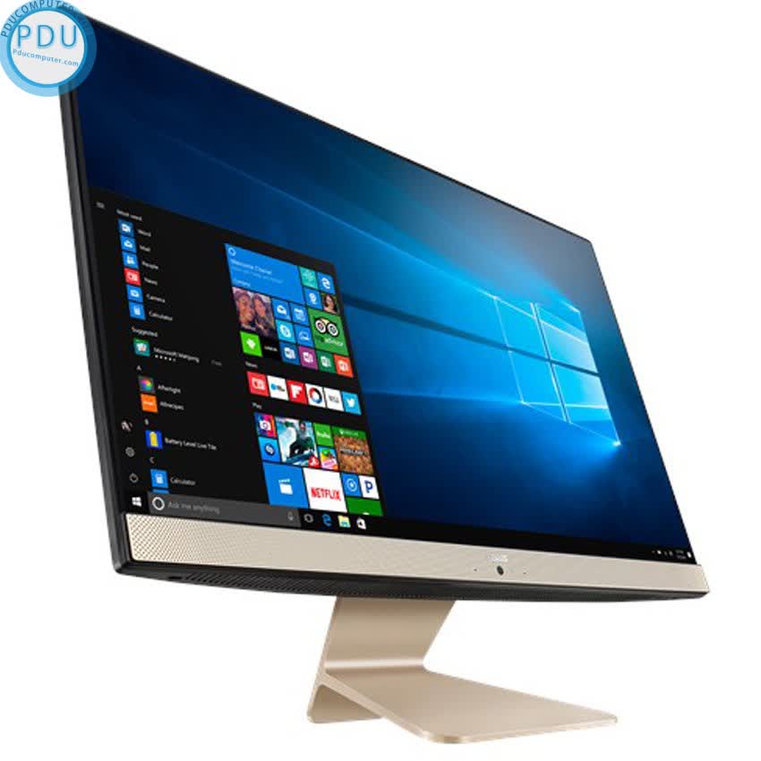 PC Asus All in One V241FA (i3-8145U/4GB RAM/128GB SSD+1TB HDD/23.8 inch FHD/Touch/CAM/WL+BT/K+M/Win 10) (V241FAT-BA042T)