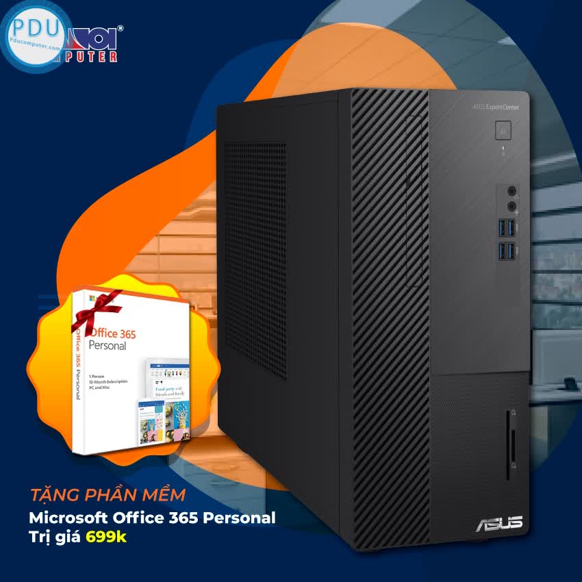 PC Asus D500MA (i7-10700/8G RAM/256 GB SSD/WL+BT/K+M/No OS) (D500MA-7107000100)