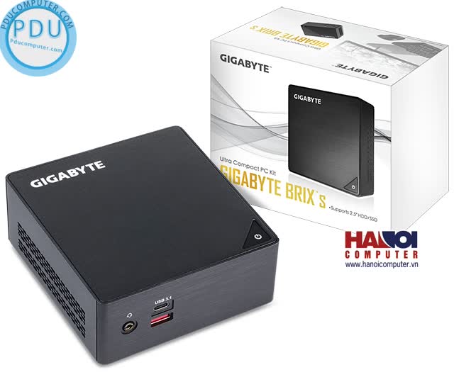 PC Gigabyte Brix i3-7100U (Mini-PC Barebone) (GB-BKi3HA-7100)