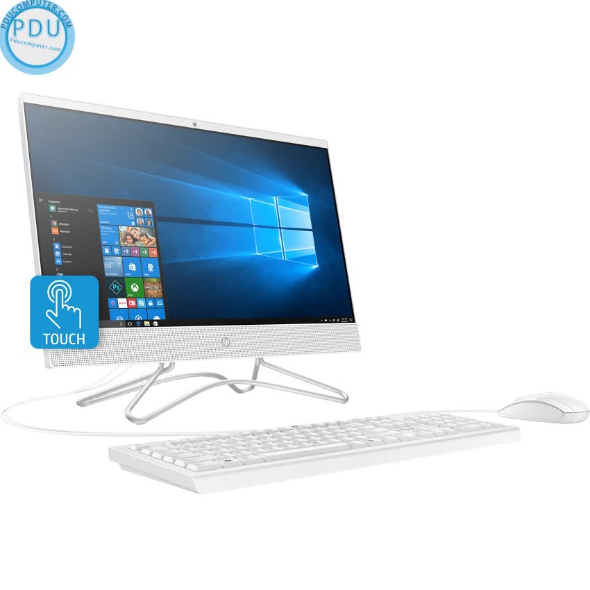 PC HP All in One 22-c0120d (i3-9100T/4GB RAM/1TB HDD/21.5inch/Touch/DVDRW/WL+BT/K+M/Win 10) (5QC38AA)