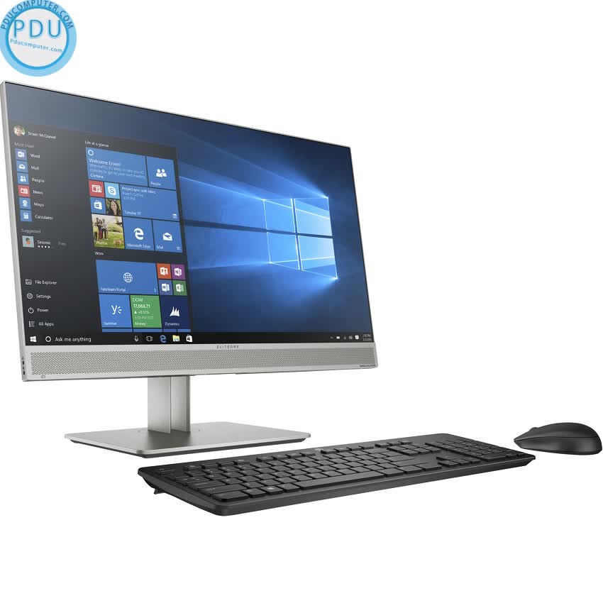 PC HP All in One EliteOne 800 G5 (i7-9700/16GB RAM/1TB HDD/RX560 4GB/23.8 inch FHD/Touch/DVD/WL+BT/K+M/Win 10) (8JU71PA)