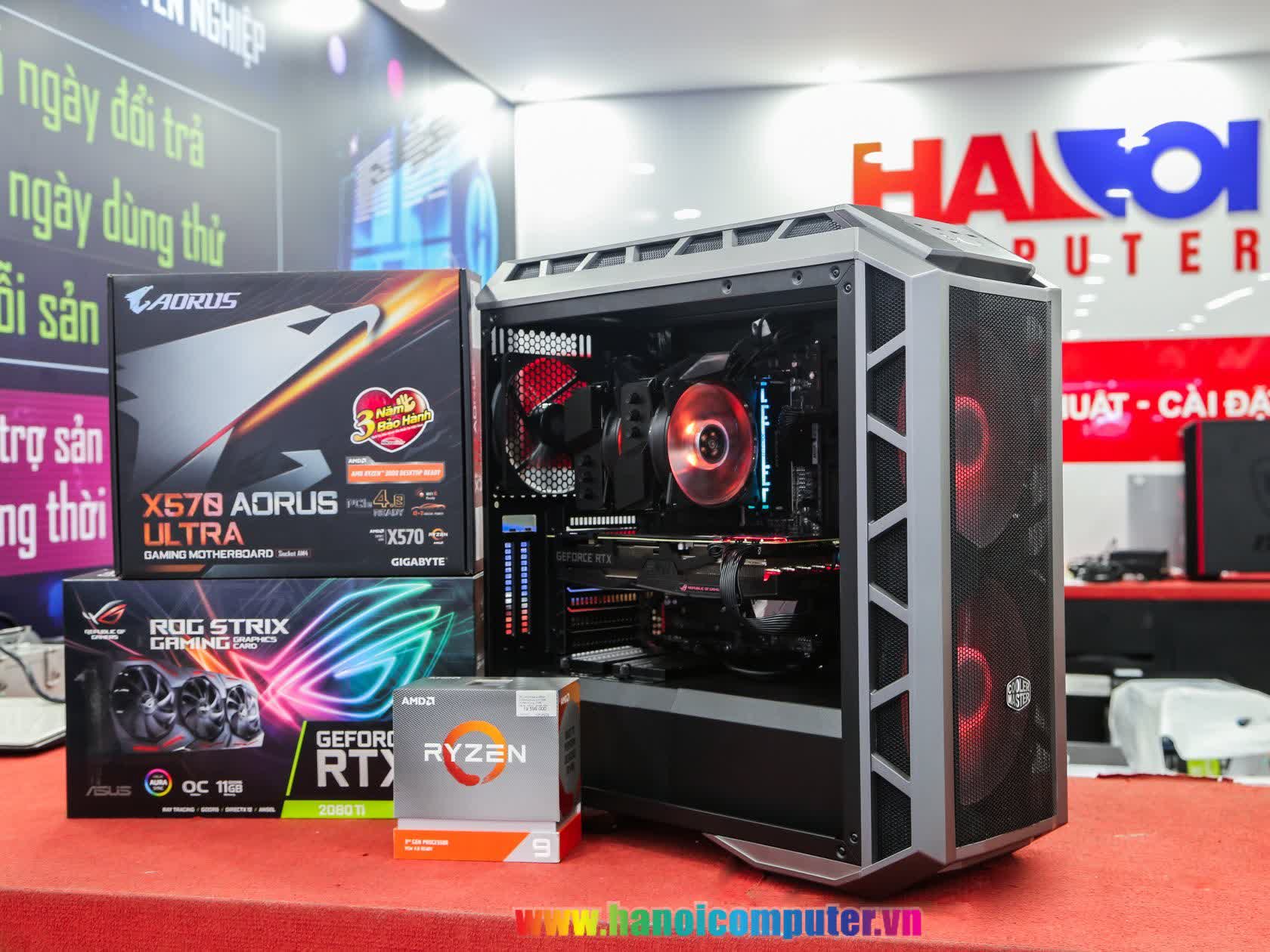 CPU AMD Ryzen 9 3900XT (3.8 GHz turbo upto 4.7GHz / 70MB / 12 Cores, 24 Threads / 105W / Socket AM4)