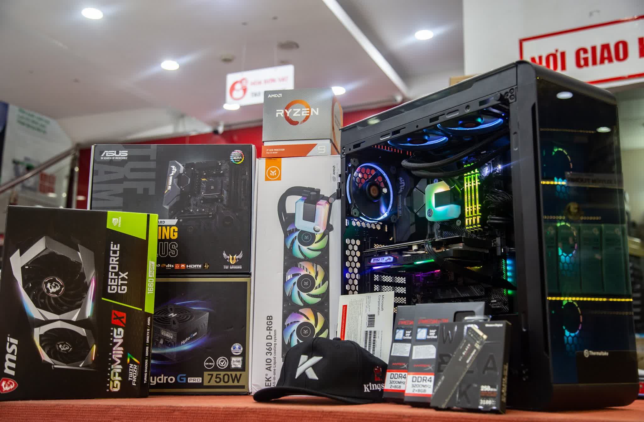 CPU AMD Ryzen 9 3950X (3.5GHz turbo up to 4.7GHz, 16 nhân 32 luồng, 72MB Cache, 105W) - Socket AMD AM4