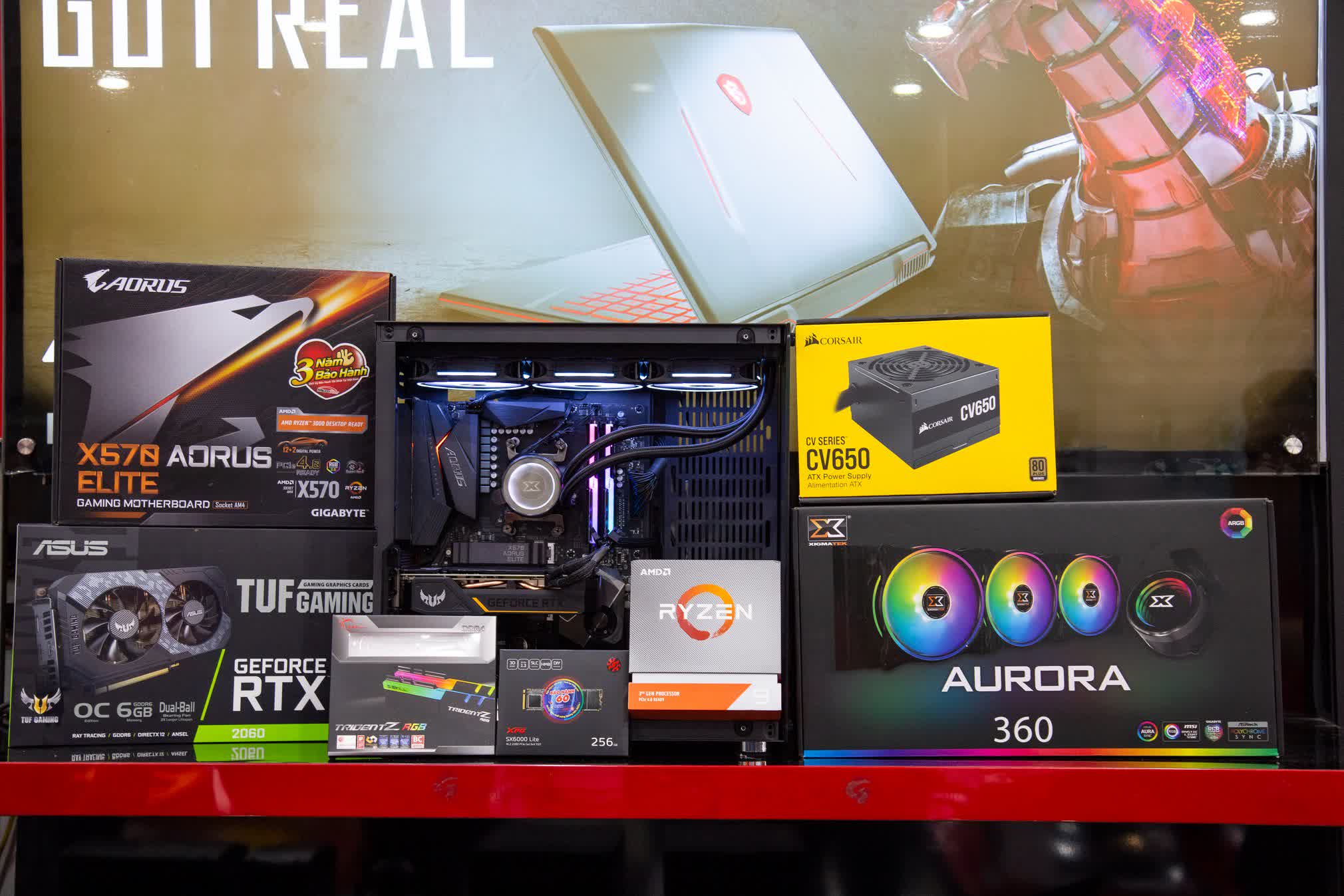 CPU AMD Ryzen 9 3950X (3.5GHz turbo up to 4.7GHz, 16 nhân 32 luồng, 72MB Cache, 105W) - Socket AMD AM4