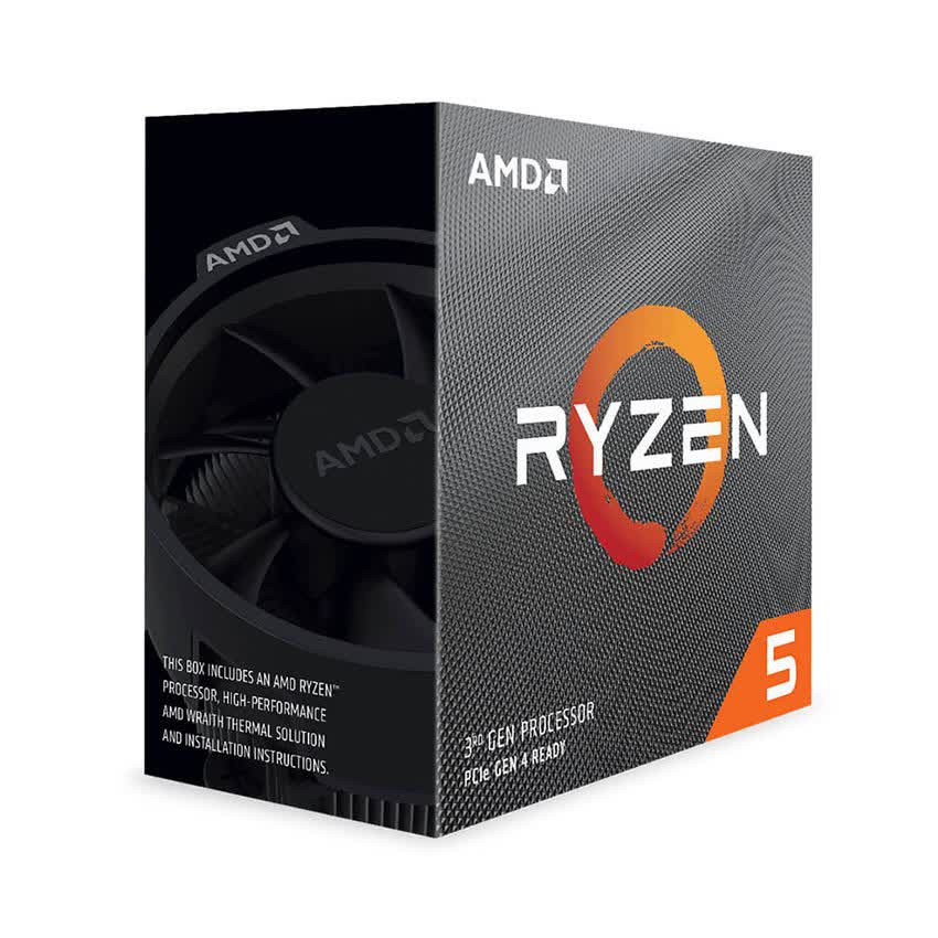 CPU AMD Ryzen 5 3500 (3.6GHz turbo up to 4.1GHz, 6 nhân 6 luồng, 16MB Cache, 65W) - Socket AMD AM4