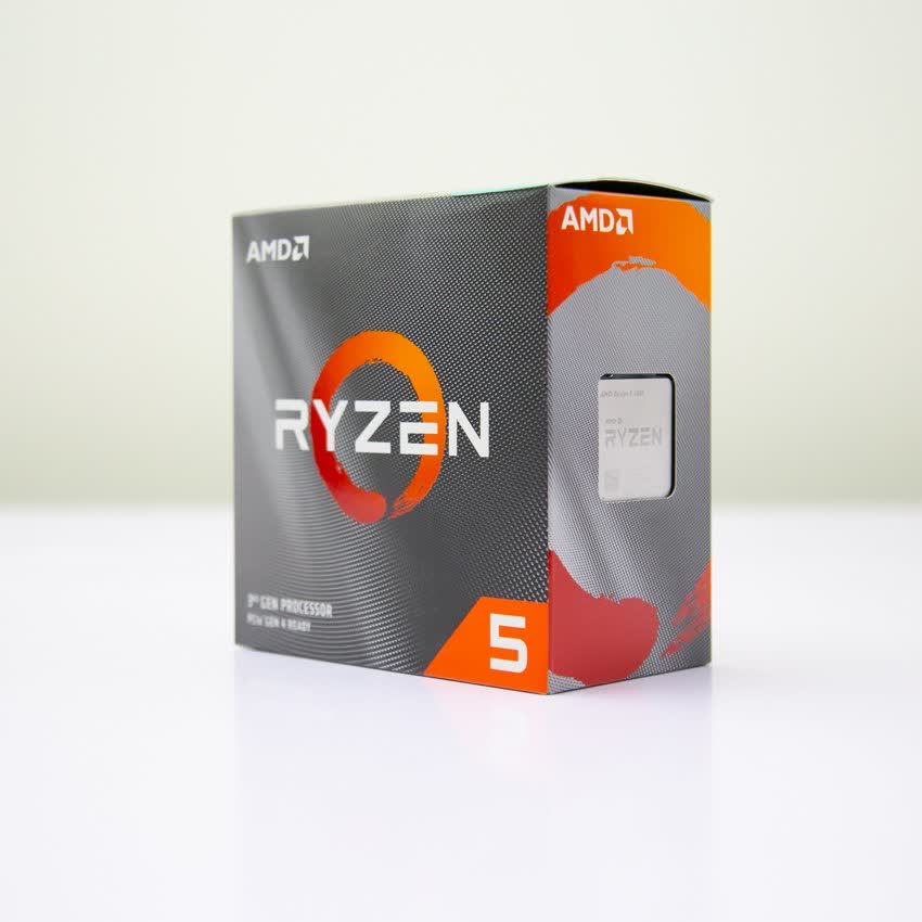 CPU AMD Ryzen 5 3600 (3.6GHz turbo up to 4.2GHz, 6 nhân 12 luồng, 35MB Cache, 65W) - Socket AMD AM4