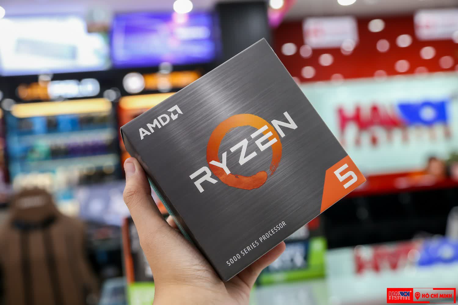 CPU AMD Ryzen 5 5600X (3.7 GHz Upto 4.6GHz / 35MB / 6 Cores, 12 Threads / 65W / Socket AM4)