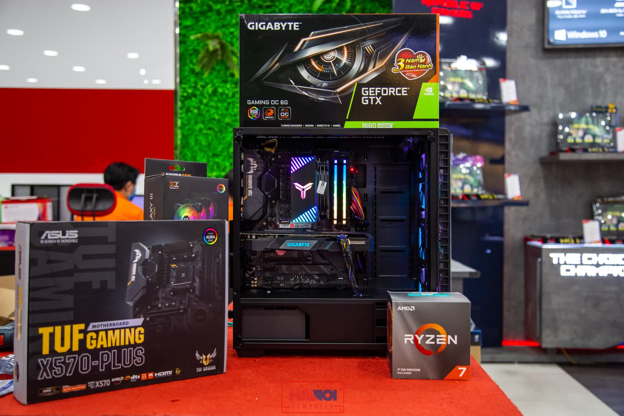 CPU AMD Ryzen 7 3700X (3.6GHz turbo up to 4.4GHz, 8 nhân 16 luồng, 36MB Cache, 65W) - Socket AMD AM4