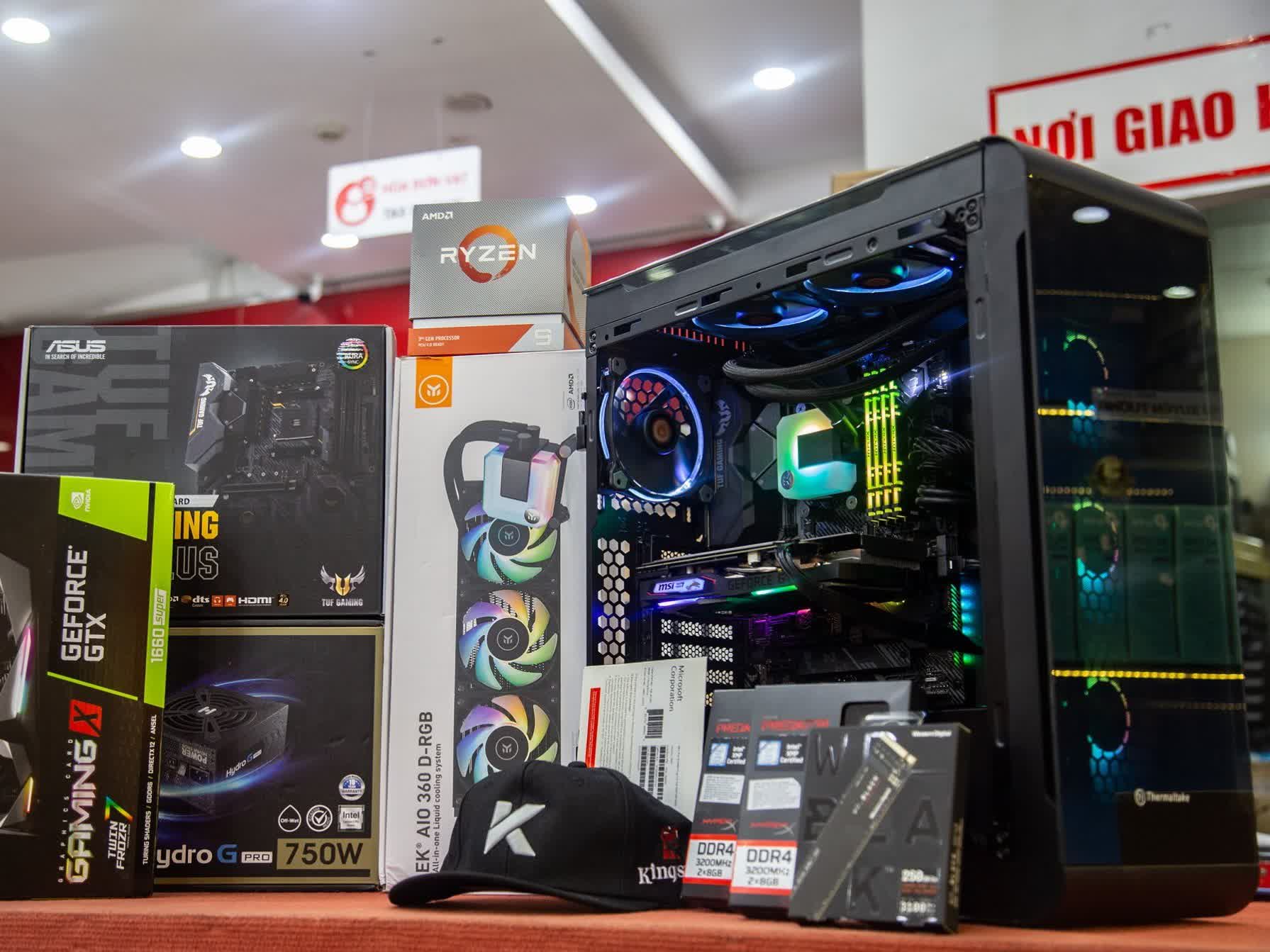 CPU AMD Ryzen 9 5950X (3.4 GHz Upto 4.9GHz / 72MB / 16 Cores, 32 Threads / 105W / Socket AM4)