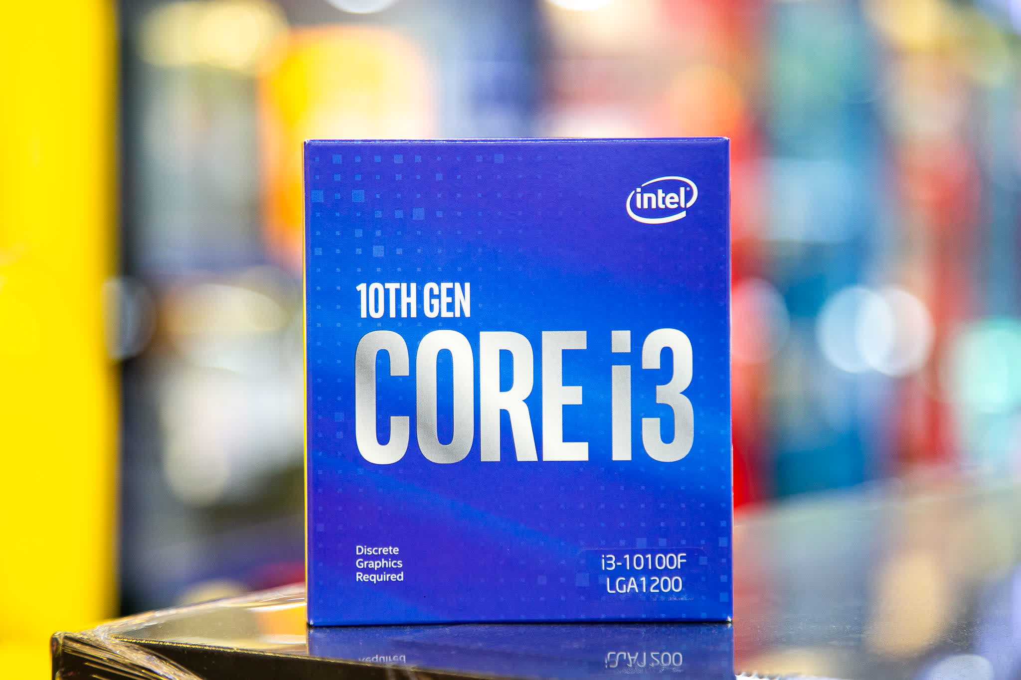 CPU Intel Core i3-10100F (3.6GHz turbo up to 4.3Ghz, 4 nhân 8 luồng, 6MB Cache, 65W) - Socket Intel LGA 1200
