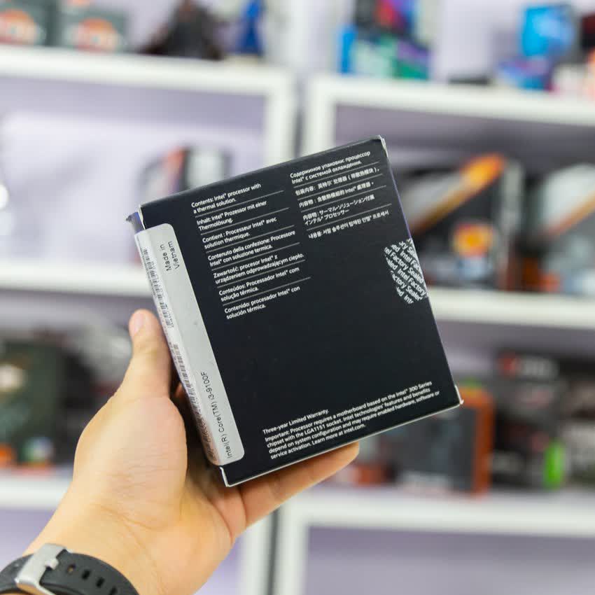 CPU Intel Core i3-9100F (3.6Ghz, 4 nhân 4 luồng, 6MB Cache, 65W) - Socket Intel LGA 1151-v2