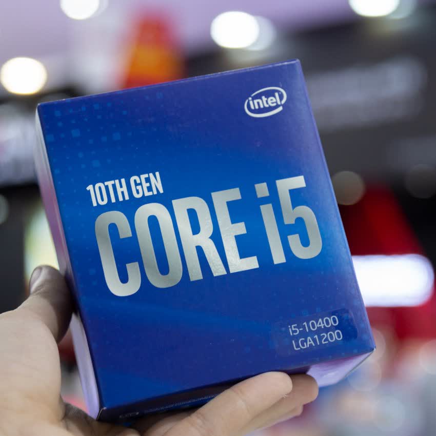 CPU Intel Core i5-10400 (2.9GHz turbo up to 4.3GHz, 6 nhân 12 luồng, 12MB Cache, 65W) - Socket Intel LGA 1200