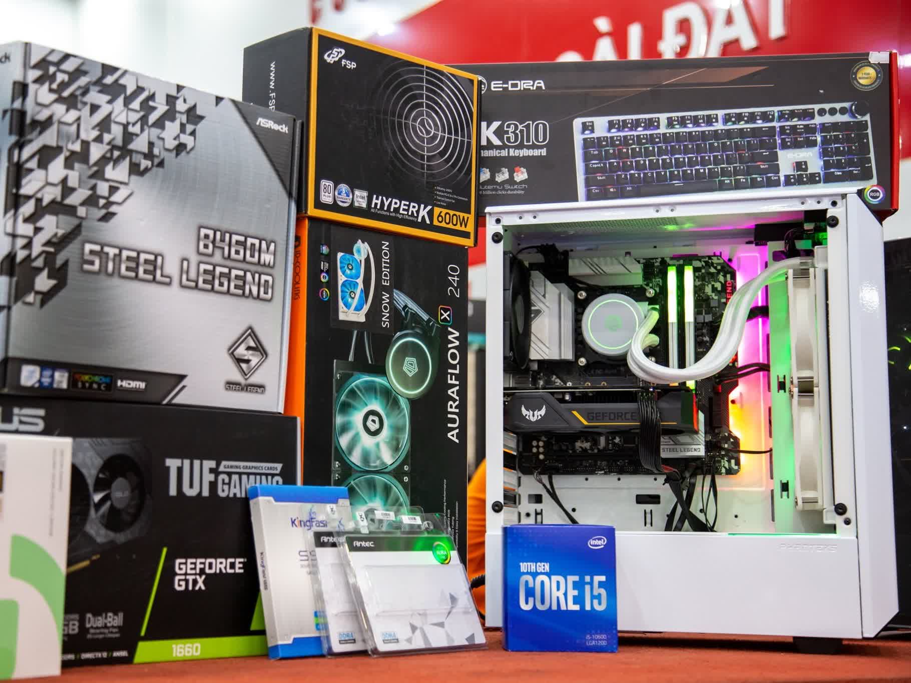 CPU Intel Core i5-10400F (2.9GHz turbo up to 4.3Ghz, 6 nhân 12 luồng, 12MB Cache, 65W) - Socket Intel LGA 1200