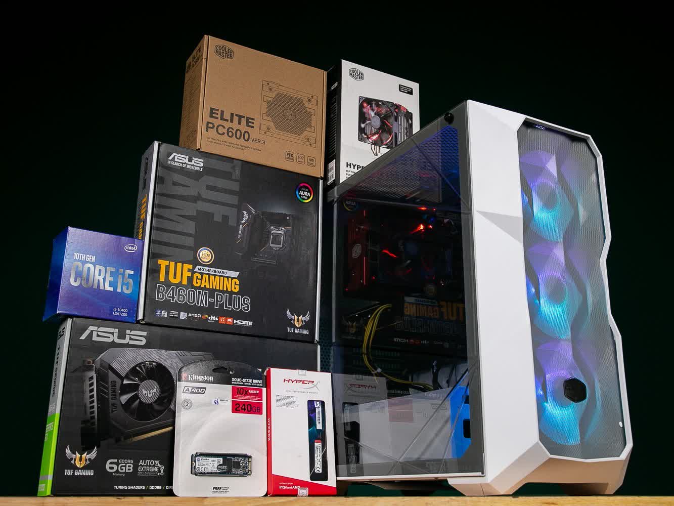 CPU Intel Core i5-10400F (2.9GHz turbo up to 4.3Ghz, 6 nhân 12 luồng, 12MB Cache, 65W) - Socket Intel LGA 1200