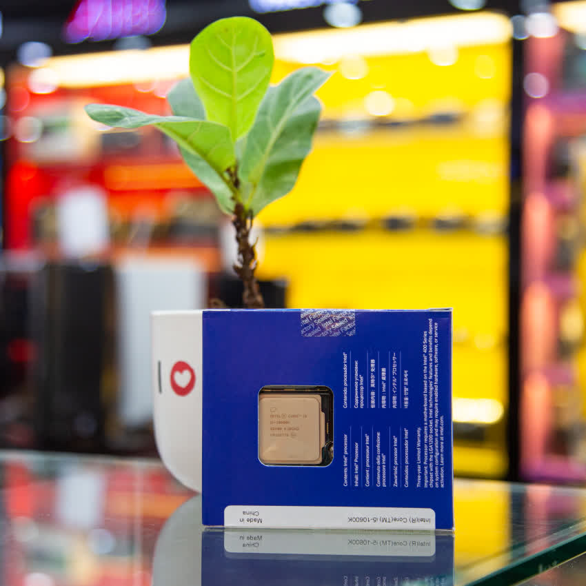 CPU Intel Core i5-10600K (4.1GHz turbo up to 4.8GHz, 6 nhân 12 luồng, 12MB Cache, 125W) - Socket Intel LGA 1200