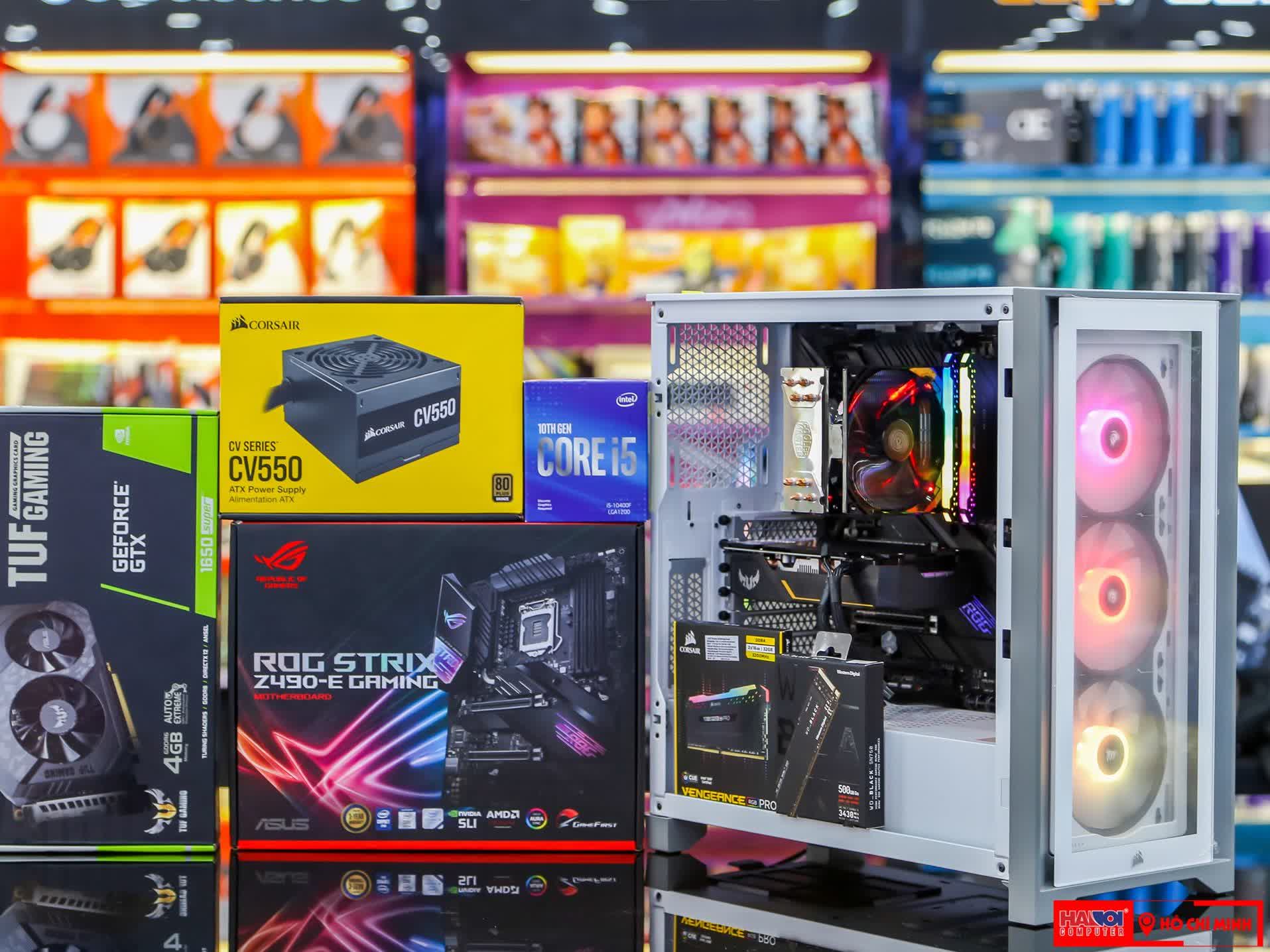 CPU Intel Core i5-10600KF (4.1GHz turbo up to 4.8GHz, 6 nhân 12 luồng, 12MB Cache, 125W) - Socket Intel LGA 1200