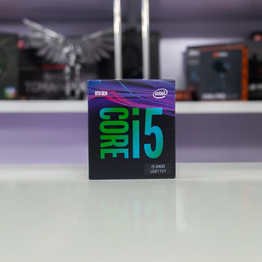 CPU Intel Core i5-9400 (2.9GHz turbo up to 4.1GHz, 6 nhân 6 luồng, 9MB Cache, 65W) - Socket Intel LGA 1151-v2