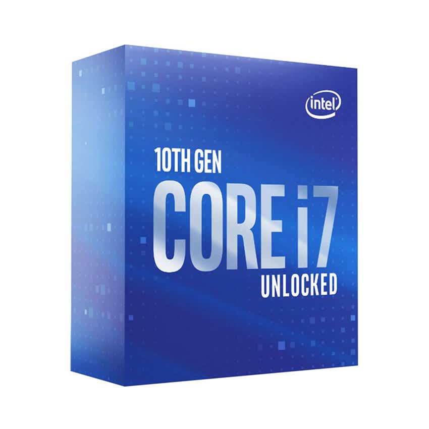 CPU Intel Core i7-10700KF (3.8GHz turbo up to 5.1Ghz, 8 nhân 16 luồng, 16MB Cache, 125W) - Socket Intel LGA 1200