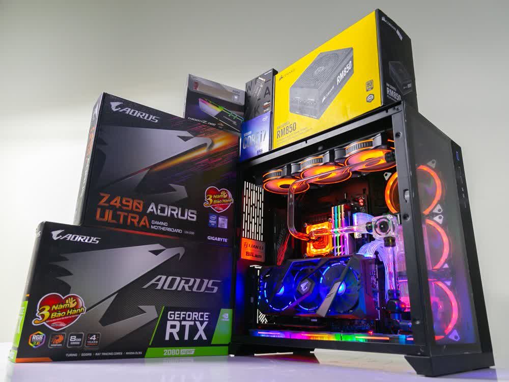 CPU Intel Core i7-10700KF (3.8GHz turbo up to 5.1Ghz, 8 nhân 16 luồng, 16MB Cache, 125W) - Socket Intel LGA 1200