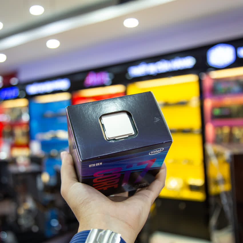 CPU Intel Core i7-9700 (3.0GHz turbo up to 4.7Ghz, 8 nhân 8 luồng, 12MB Cache, 65W) - Socket Intel LGA 1151-v2