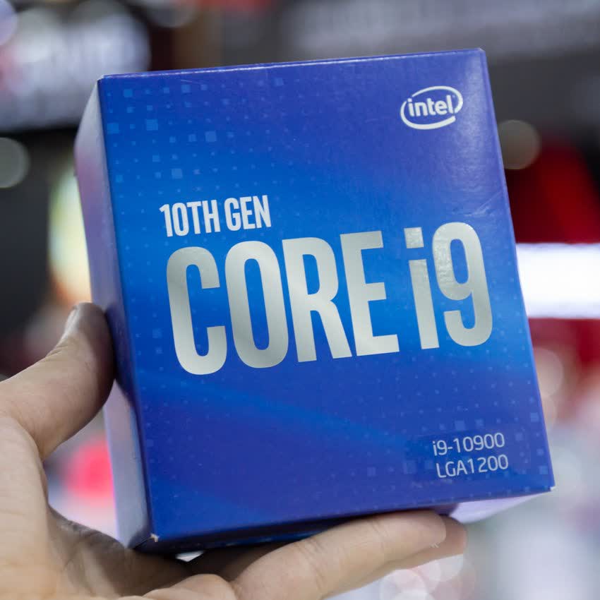 CPU Intel Core i9-10900 (2.8GHz turbo up to 5.2GHz, 10 nhân 20 luồng, 20MB Cache, 65W) - Socket Intel LGA 1200