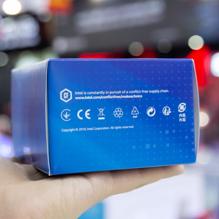 CPU Intel Core i9-10900 (2.8GHz turbo up to 5.2GHz, 10 nhân 20 luồng, 20MB Cache, 65W) - Socket Intel LGA 1200