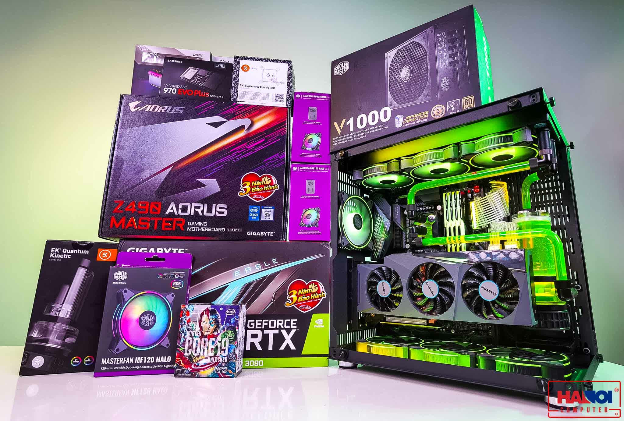 CPU Intel Core i9-10900K Avengers Edition (3.7GHz turbo up to 5.3GHz, 10 nhân 20 luồng, 20MB Cache, 125W) - Socket Intel LGA 1200