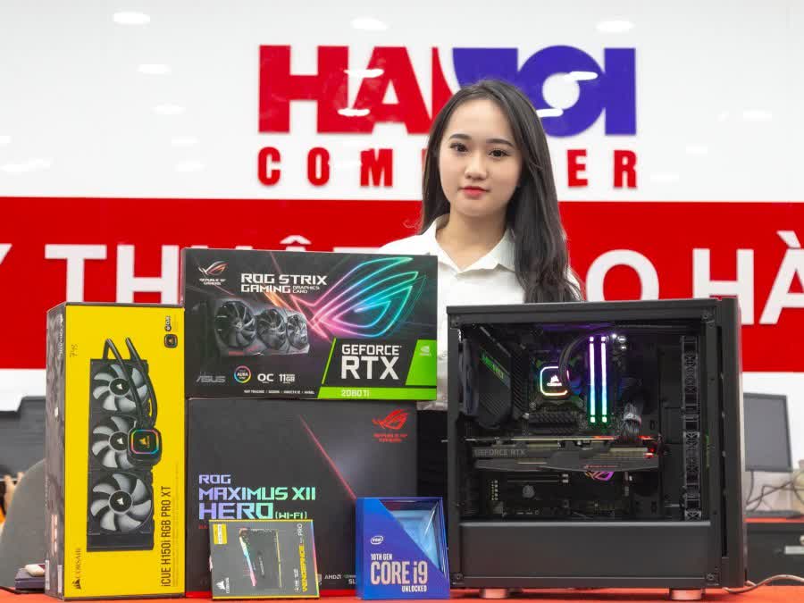 CPU Intel Core i9-10900K (3.7GHz turbo up to 5.3GHz, 10 nhân 20 luồng, 20MB Cache, 125W) - Socket Intel LGA 1200