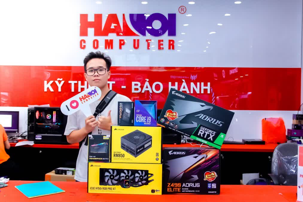 CPU Intel Core i9-10900K (3.7GHz turbo up to 5.3GHz, 10 nhân 20 luồng, 20MB Cache, 125W) - Socket Intel LGA 1200