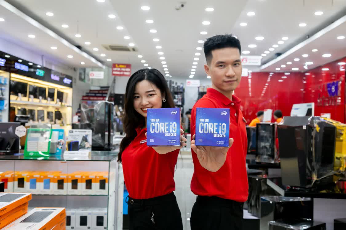 CPU Intel Core i9-10900KF (3.7GHz turbo up to 5.3GHz, 10 nhân 20 luồng, 20MB Cache, 125W) - Socket Intel LGA 1200