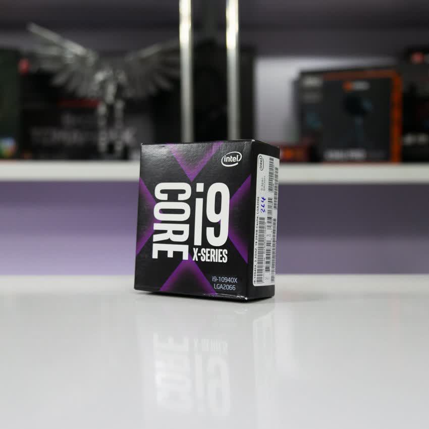 CPU Intel Core i9-10940X (3.3GHz turbo up to 4.6GHz, 14 nhân, 28 luồng, 19.25 MB Cache, 165W) - Socket Intel LGA 2066)