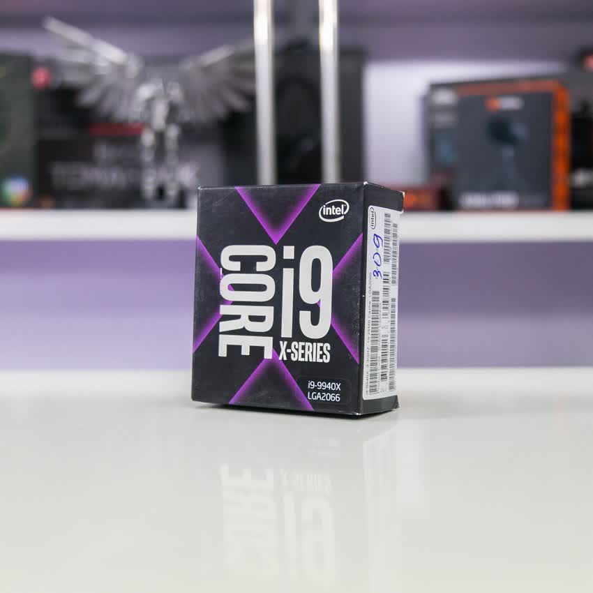CPU Intel Core i9-9940X (3.3GHz turbo up to 4.4GHz, 14 nhân 28 luồng, 19.25MB Cache, 165W) - Socket Intel LGA 2066
