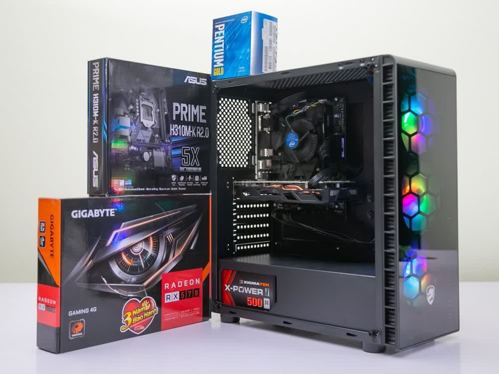 CPU Intel Pentium Gold G6500 (4.1GHz, 2 nhân 4 luồng, 4MB Cache, 58W) - Socket Intel LGA 1200)