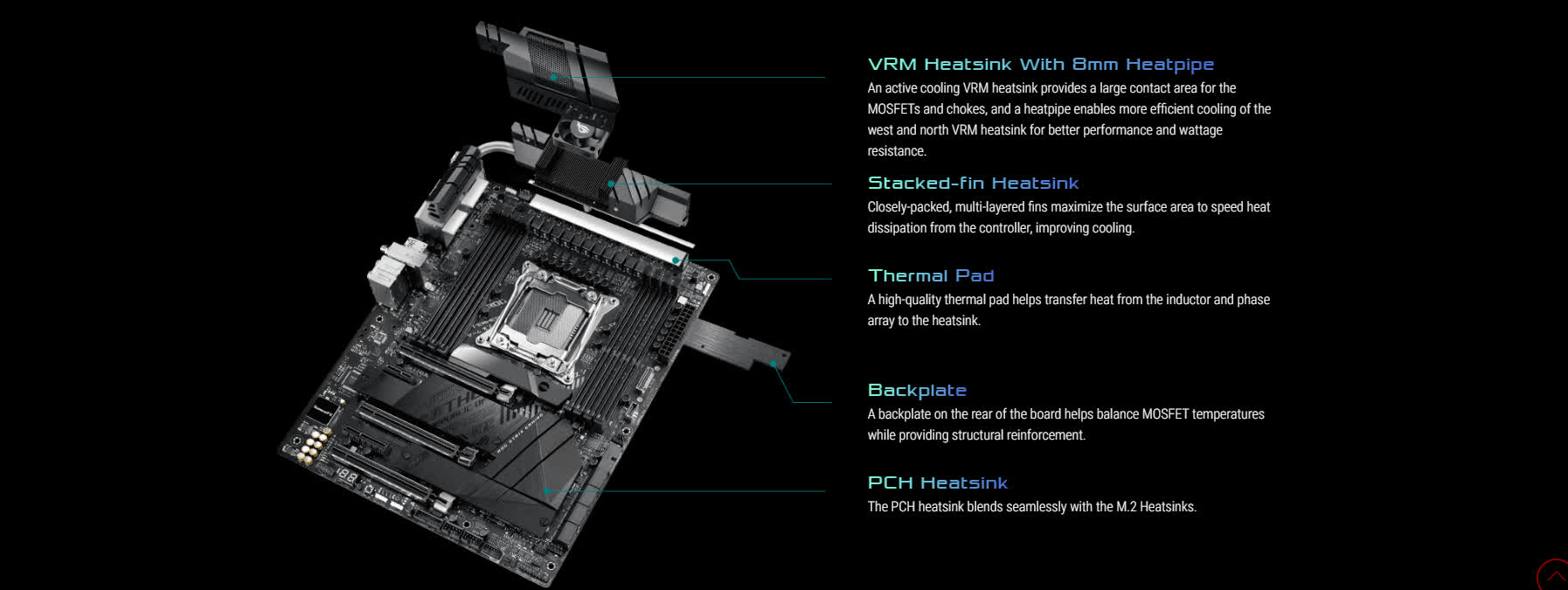 Mainboad ASUS ROG STRIX X299 - E GAMING II (Intel X299, Socket 2066, ATX,8 khe RAM DDR4) (HÀNG THANH LÝ - MỚI 98%)