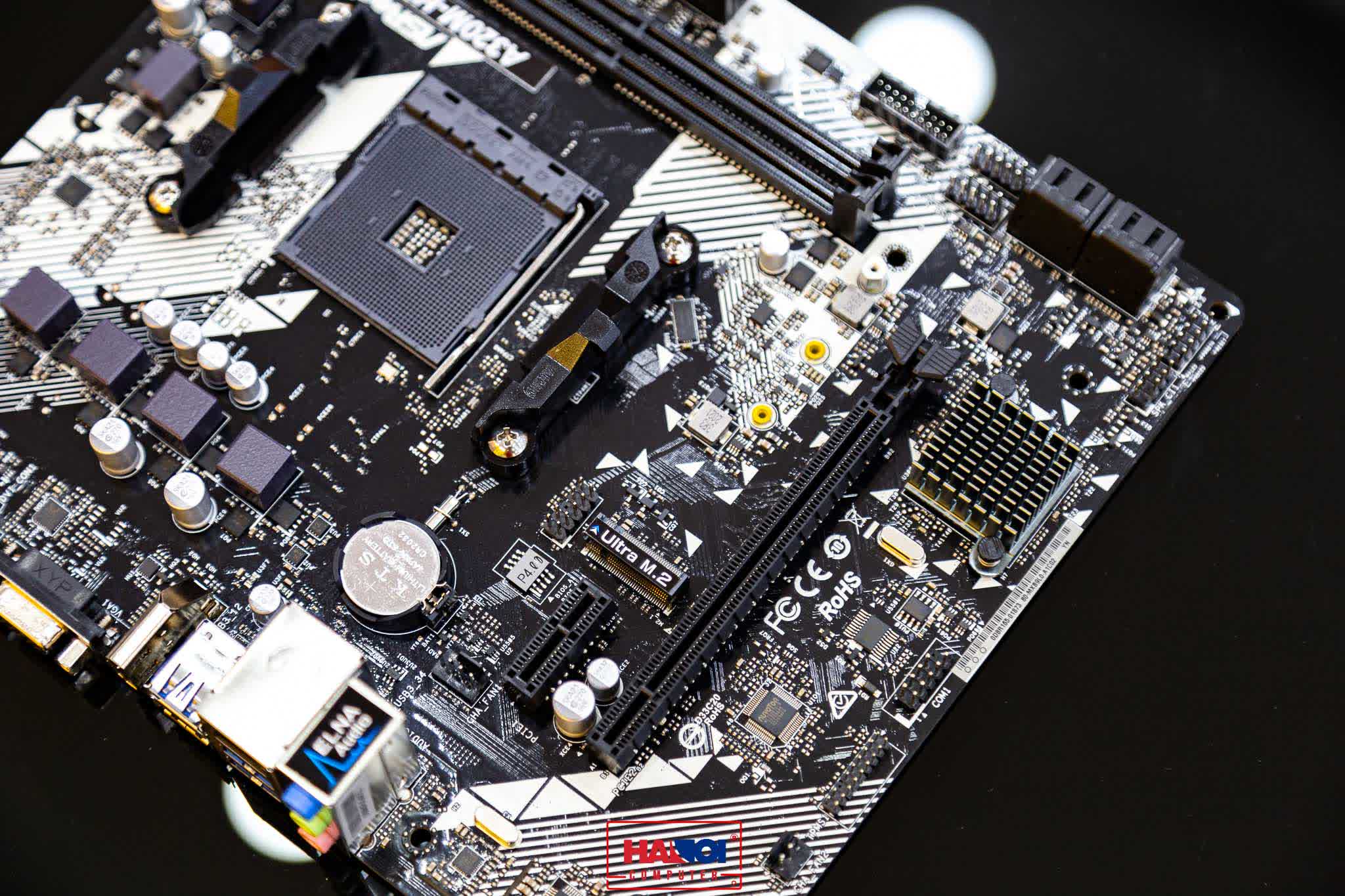 Mainboard ASROCK A320M-HDV R4.0 (AMD A320M, Socket AM4,,m-ATX, 2 khe RAM DDR4)