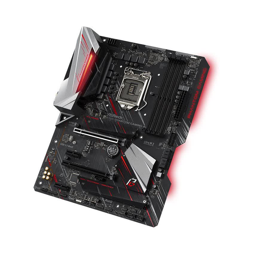 Mainboard ASROCK B365 Phantom Gaming 4 (Intel B365, Socket 1151, ATX, 4 khe RAM DDR4)
