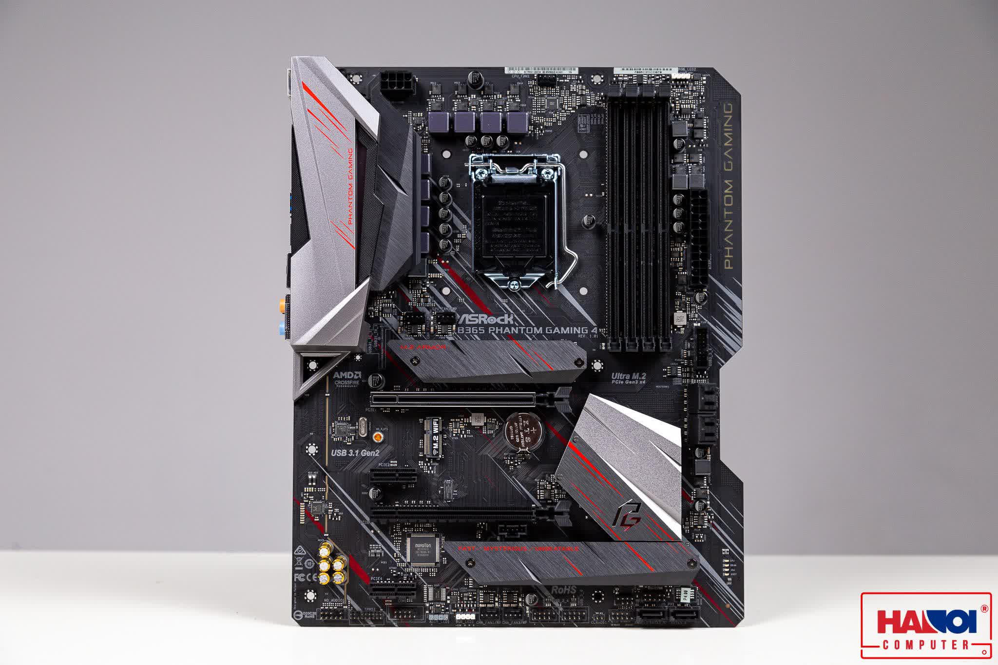 Mainboard ASROCK B365 Phantom Gaming 4 (Intel B365, Socket 1151, ATX, 4 khe RAM DDR4)