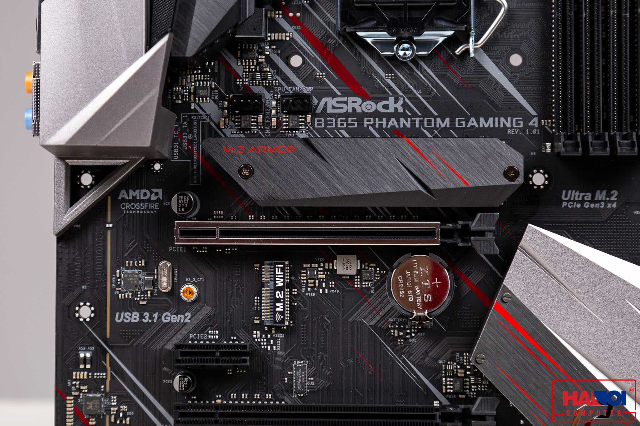 Mainboard ASROCK B365 Phantom Gaming 4 (Intel B365, Socket 1151, ATX, 4 khe RAM DDR4)