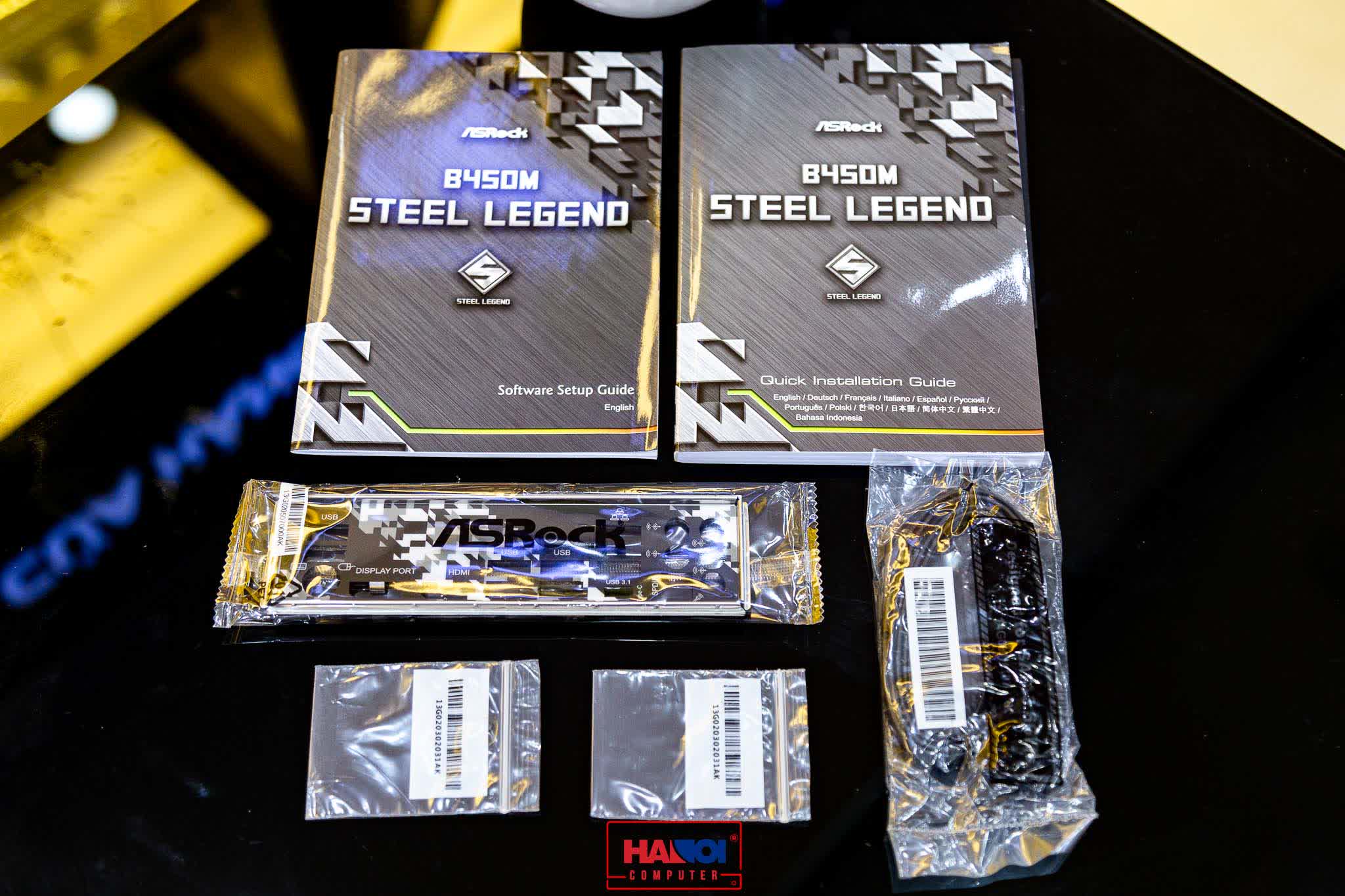 Mainboard ASROCK B450M STEEL LEGEND (AMD B450, Socket AM4, m-ATX, 4 khe RAM DDR4)