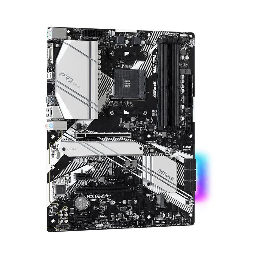 Mainboard ASROCK B550 PRO4 (AMD B550, Socket AM4, ATX, 4 khe RAM DDR4)