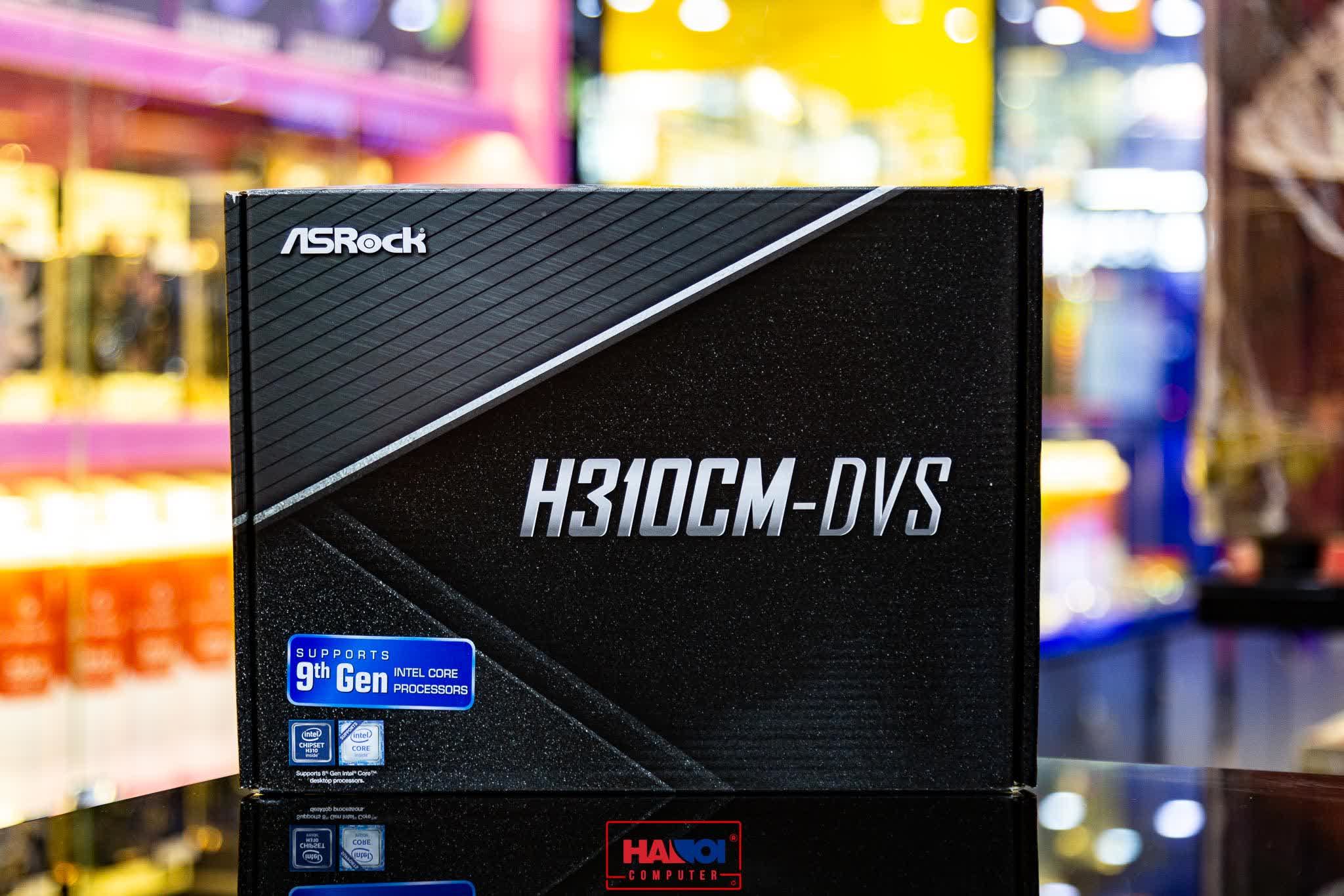 Mainboard ASROCK H310CM DVS (Intel H310, Socket 1151, m-ATX, 2 khe RAM DDR4)