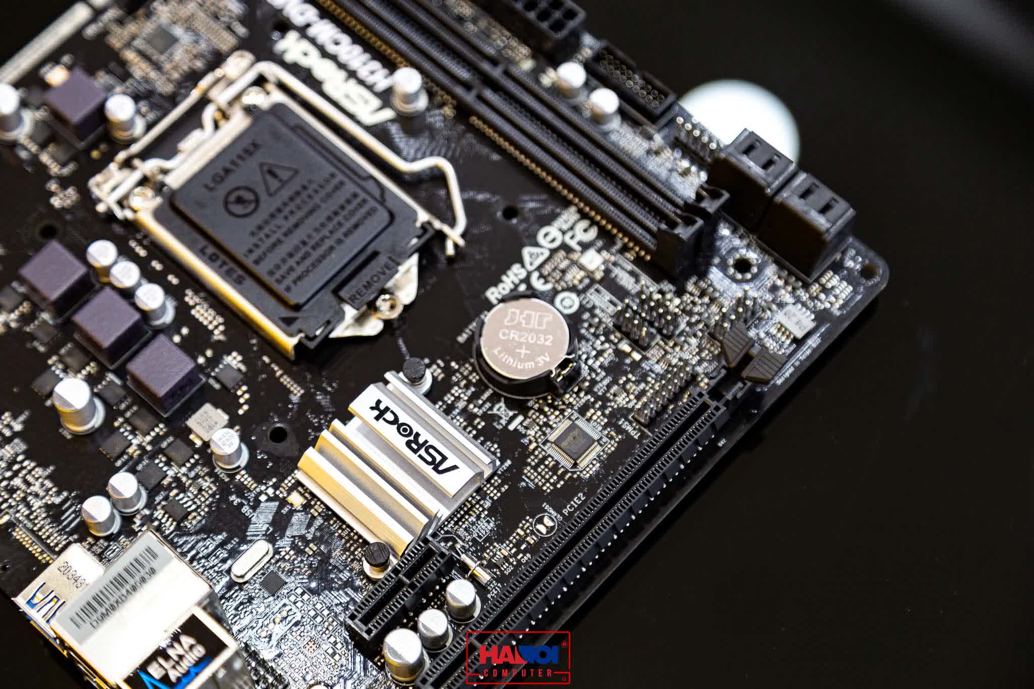 Mainboard ASROCK H310CM DVS (Intel H310, Socket 1151, m-ATX, 2 khe RAM DDR4)