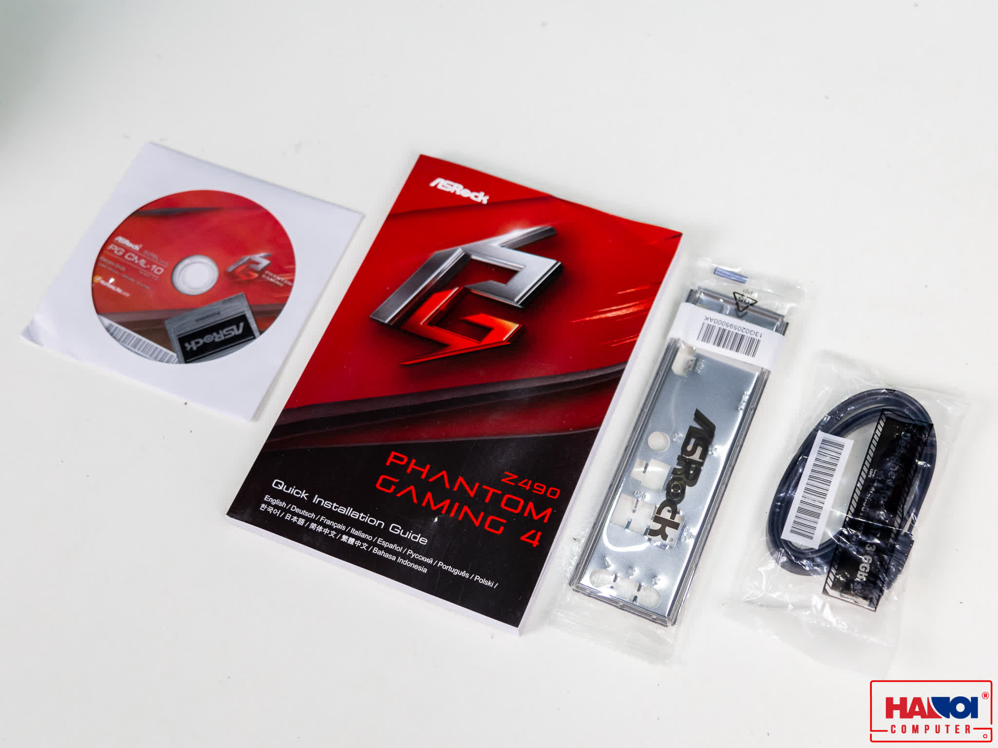 Mainboard ASROCK Z490 PHANTOM GAMING 4 (Intel Z490, Socket 1200, ATX, 4 khe Ram DDR4)