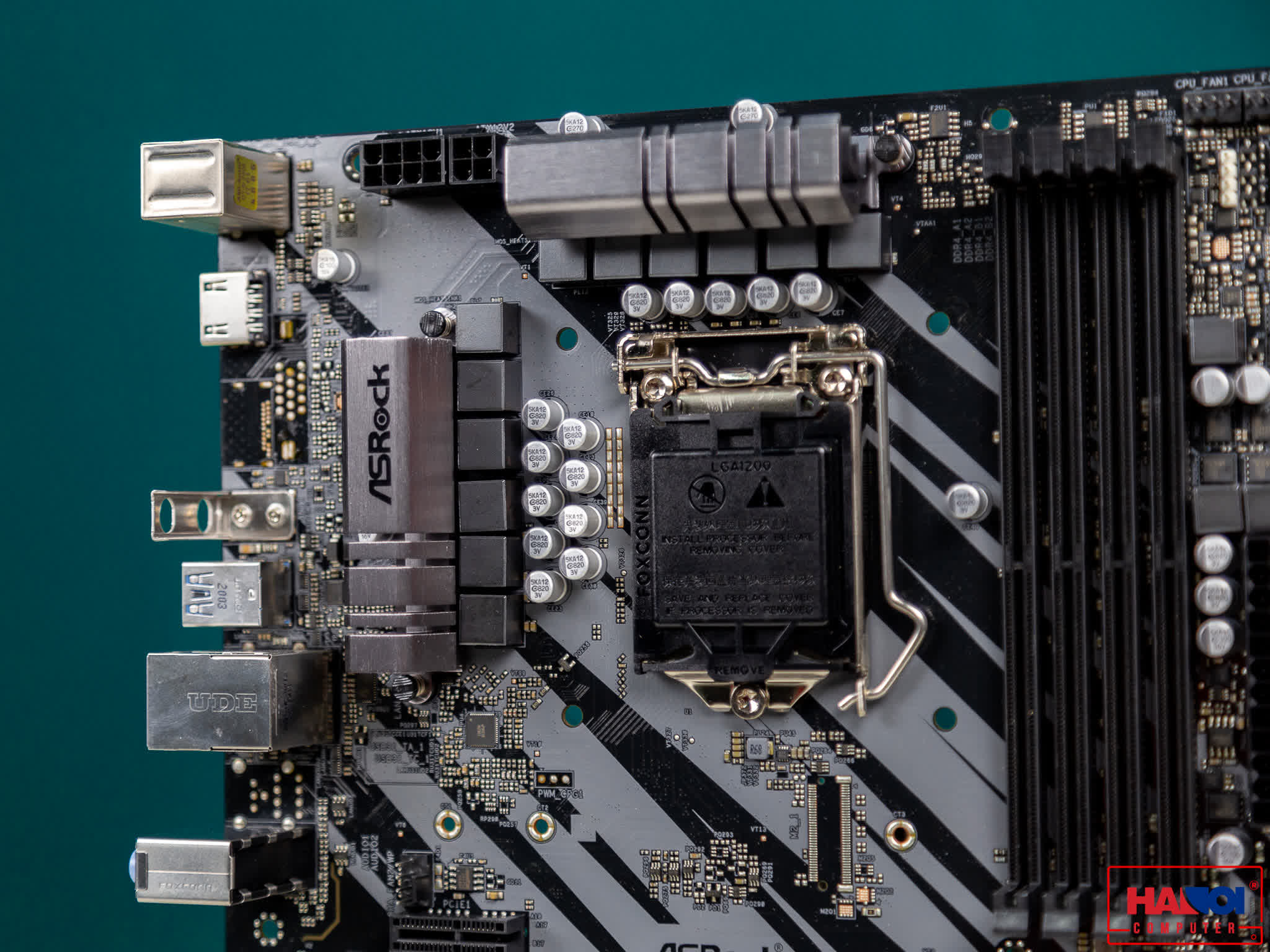 Mainboard ASROCK Z490 PHANTOM GAMING 4 (Intel Z490, Socket 1200, ATX, 4 khe Ram DDR4)